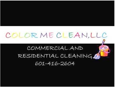Contact Color Me Clean Today! 601-826-6602